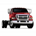 Ford F-650 2005 года